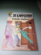 Strip FC De Kampioenen nr 9 Tournée Zénérale, Boeken, Stripverhalen, Gelezen, Hec Leemans, Ophalen of Verzenden, Eén stripboek