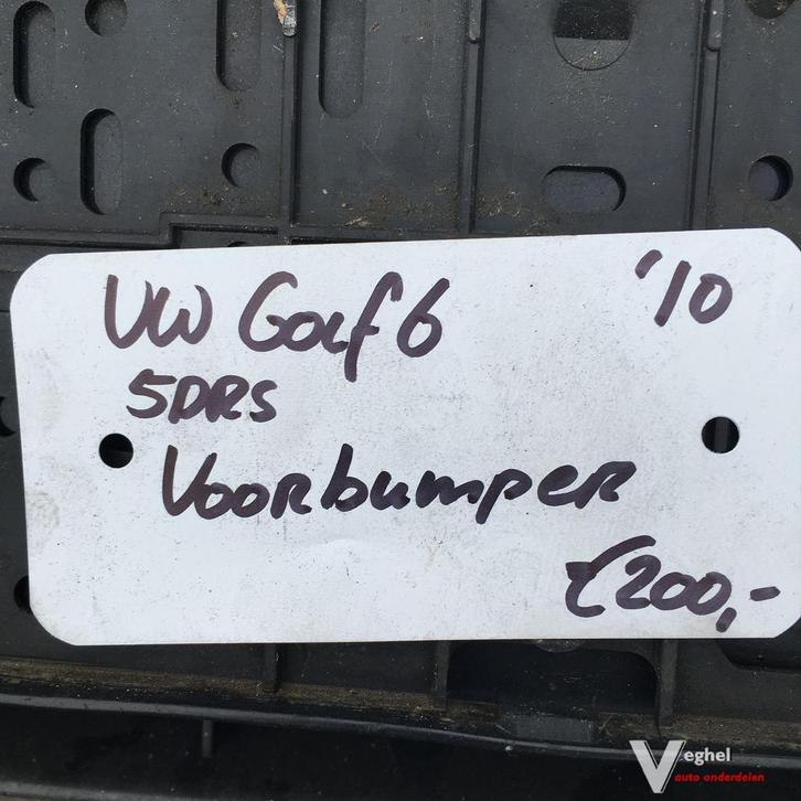 Vw Golf 6 1.2 B 6 bak handgesch. kleurcode LC9X 2010 2500161, Auto-onderdelen, Carrosserie, Bumper, Voor, Gebruikt, Ophalen