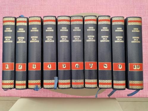 Henri Noguères : Histoire de la résistance (France).10 tomes, Livres, Guerre & Militaire, Utilisé, Général, Deuxième Guerre mondiale