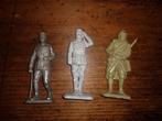 Lot de 3 soldats de la 1ere GM (Mokarex), Collections, Statues & Figurines, Humain, Utilisé, Enlèvement ou Envoi