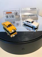 BREKINA - TAXI VAN BRUSSEL + PRESIDENT VAN WARTBURG - 1:87, Verzenden, Nieuw, Auto, Brekina
