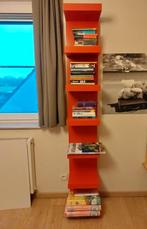 Ikea boekenrek - rood, Maison & Meubles, Armoires | Bibliothèques, 25 à 50 cm, Avec tablette(s), Comme neuf, Moins de 50 cm