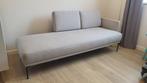 Westwing chaise longue fluente grijs, Huis en Inrichting, Ophalen, Tweepersoons, 75 tot 100 cm, Zo goed als nieuw