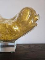 Groot glaspasta kristallen design beeld, Antiek en Kunst, Ophalen