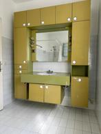 Meuble de salle de bain vert - années 70, Maison & Meubles, Salle de bain | Meubles de Salle de bain, 100 à 150 cm, 150 à 200 cm