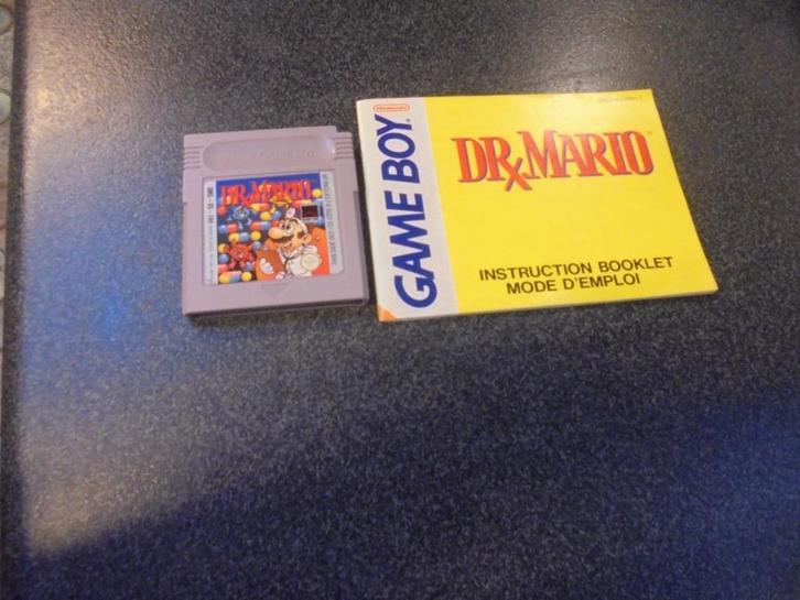 Game boy Dr X Mario + handleiding Eng/Frans (orig), Consoles de jeu & Jeux vidéo, Jeux | Nintendo Game Boy, Utilisé, Envoi