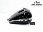 Benzine tank Vivid Black Ann Softail 2000-2007 Injectie, Motoren, Niet ingevuld, Gebruikt, Niet ingevuld, Ophalen of Verzenden
