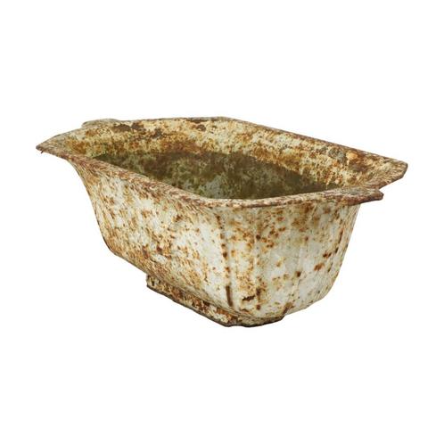 Jardinière Bloembak Frankrijk Gietijzer Karaktervol Tuin, Tuin en Terras, Bloembakken en Plantenbakken, Metaal, Balkon, Tuin, Minder dan 30 cm