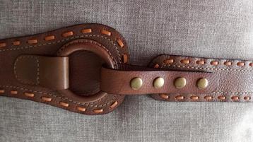 Nouvelle ceinture en cuir pour femme taille 100 cm. 5 cm de, Neuf, Cuir véritable, Enlèvement ou Envoi, Brun