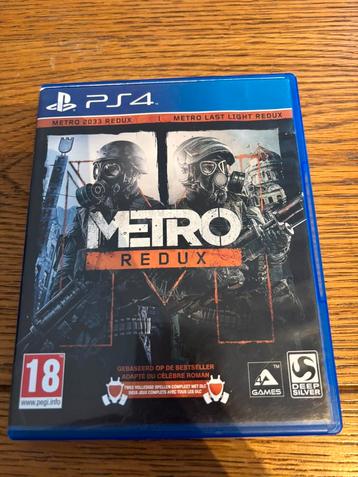 Metro Redux, PS4 beschikbaar voor biedingen