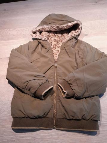 Warme winterjas, Kinderen en Baby's, Ophalen, Zo goed als nieuw, Meisje