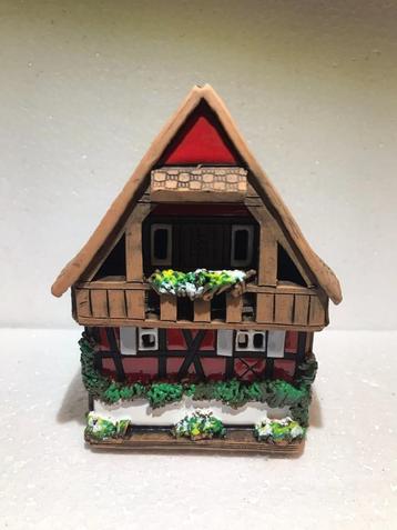 Maison de Noël en céramique A34, Divers, Noël, Enlèvement ou Envoi, Neuf