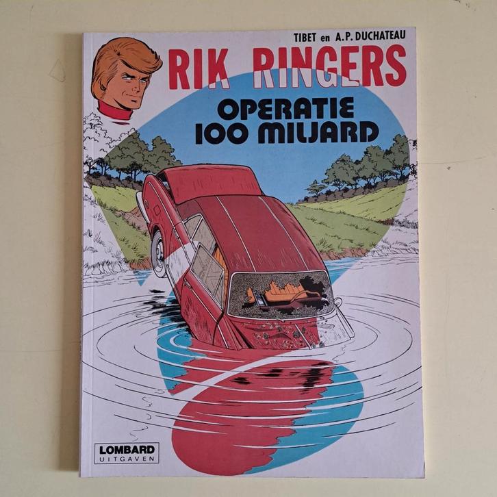 Rik Ringers Operatie 100 miljard, Boeken, Stripverhalen, Gelezen, Ophalen of Verzenden