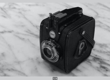 Agfa Gevabox et flash Agfalux, Enlèvement ou Envoi, 1940 à 1960, Appareils photo