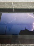 Photo  sous cadre verre un soir d'orage 30x40, Nieuw, Ophalen of Verzenden