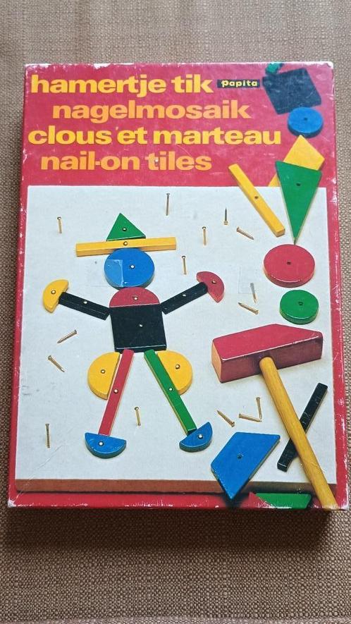 jeu du "clou et marteau", Hobby en Vrije tijd, Gezelschapsspellen | Kaartspellen, Zo goed als nieuw, Een of twee spelers, Ophalen
