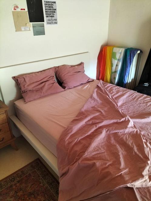 Beddengoedset, Huis en Inrichting, Slaapkamer | Beddengoed, Zo goed als nieuw, Overige typen, Tweepersoons, Roze, Ophalen