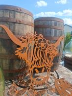 Schotse hooglander in 5mm echt cortenstaal! EYECATHER, Ophalen