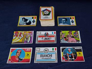 108 versch. stickers Panini  'Sprint 73'   -nieuw- beschikbaar voor biedingen