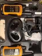 Motorola TLKR T80 EX portofoon set + 2x headset, Ophalen, Zo goed als nieuw