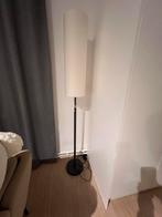 Beige lamp met antraciet staander, Enlèvement, Comme neuf, Tissus, 150 à 200 cm