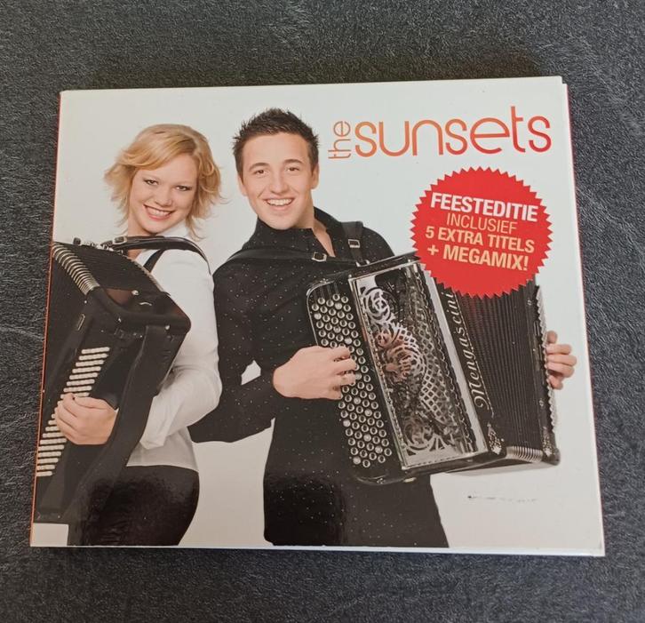 cd the sunsets feesteditie , Cd's en Dvd's, Cd's | Nederlandstalig, Zo goed als nieuw, Levenslied of Smartlap, Ophalen of Verzenden