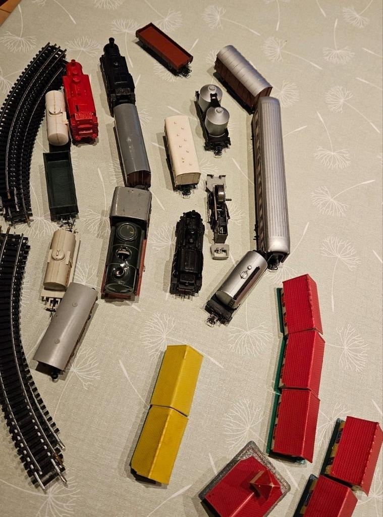 Modelbouw treintjes, huisjes en sporen, Hobby & Loisirs créatifs, Trains miniatures | Échelles Autre, Utilisé, Enlèvement ou Envoi