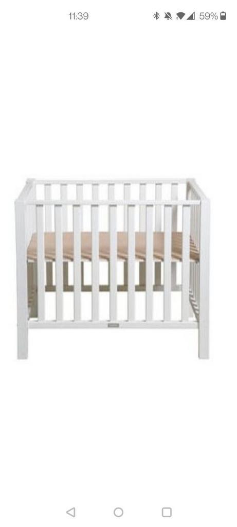 Box Bopita Brent Wit, Enfants & Bébés, Parcs, Utilisé, Rectangulaire, Réglable en hauteur, Enlèvement