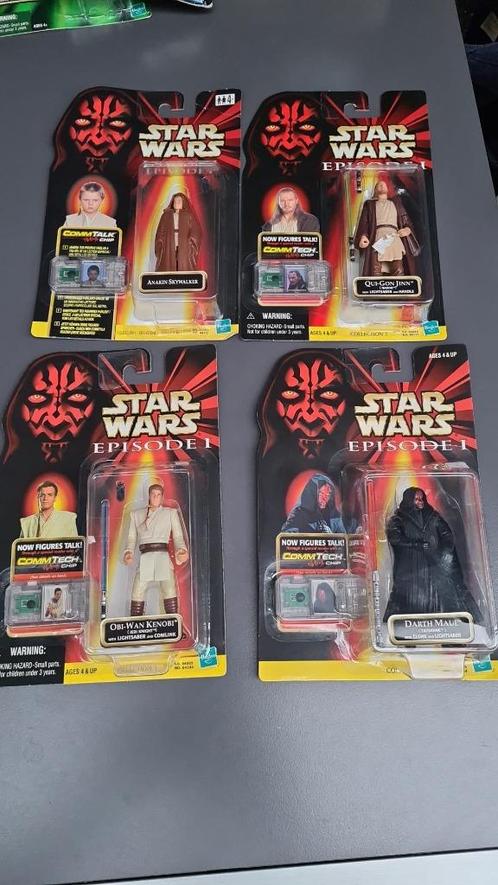 Hasbro STAR WARS épisode 1, figurine articulée, 4 pièces, 19, Collections, Star Wars, Comme neuf, Figurine, Enlèvement ou Envoi