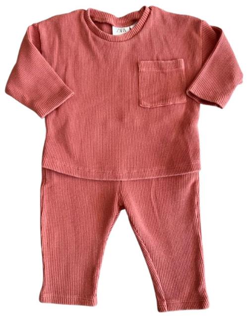 ZARA Ensemble - 80 - pre loved, Kinderen en Baby's, Babykleding | Maat 80, Zo goed als nieuw, Meisje, Pakje, Verzenden