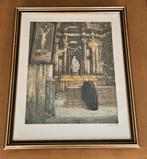 Gravure - Prier à l'autel - Albert Geudens (166/300), Enlèvement