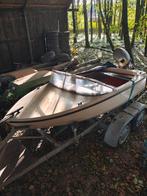 Vintage speedboot met trailer bekro België, Watersport en Boten, Speedboten, Ophalen, Zo goed als nieuw