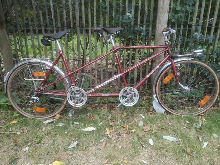 Retro tandem, Fietsen en Brommers, Fietsen | Oldtimers, Ophalen