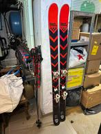 Ski 186 cm + 2 paires batons + housse Black Crows, Autres marques, Skis, Enlèvement, Ski