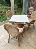 Rotan meubelen, Ophalen, Zo goed als nieuw, Rotan, Loungeset