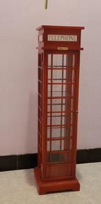 Decoratieve telefooncel met 2 planken aan de binnenkant, Ophalen, Zo goed als nieuw