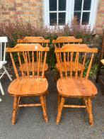 Houten Westernstoelen set van 4, Ophalen