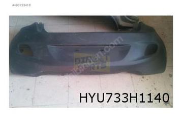 Hyundai i10 (1/14-1/17) achterbumper (versie Pure / zwart) O
