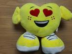 Emoticon Hartjes ogen Pluche Kussen 30cm NIEUW 2 beschikbaar, Ophalen, Nieuw, Overige typen