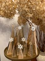 Kleine decoratieve houten kerstbomen van 10 tot 30 cm, Huis en Inrichting, Ophalen of Verzenden, Nieuw