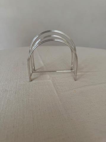 Maestri verzilverde servet houder - in perfecte staat beschikbaar voor biedingen