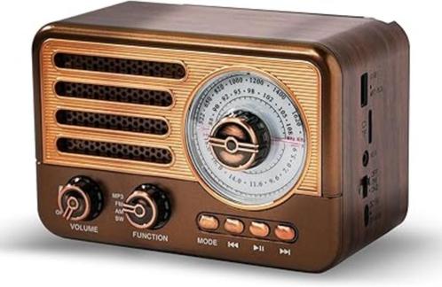 Retro transistor radio SNELLE GRATIS LEVERING, Audio, Tv en Foto, Radio's, Nieuw, Radio, Verzenden