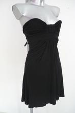 Trafaluc zwart asymmetrisch bustier kleed jurk ' M - mex 28, Trafaluc, Maat 38/40 (M), Zwart, Verzenden