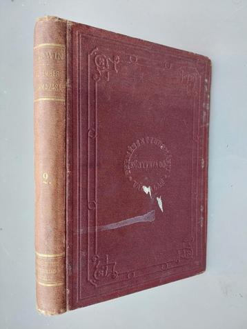 1884 Charles Darwin -  Az ember származása és az - First Ed. beschikbaar voor biedingen