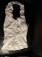 Blouse blanche à dos nu - Amélie & Amélie, Vêtements | Femmes, Blouses & Tuniques, Enlèvement ou Envoi, Comme neuf, Taille 36 (S)