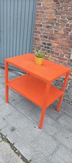 Table/établi/îlot cuisine orange vintage/60's industriel, Enlèvement