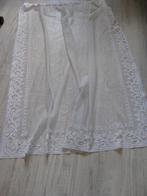 Witte gordijnen (2), Gebruikt, Wit, 100 tot 150 cm, 50 tot 100 cm