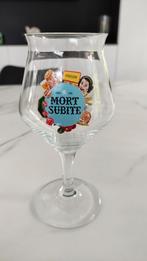 Bierglas Mort Subite, Ophalen of Verzenden, Zo goed als nieuw, Bierglas