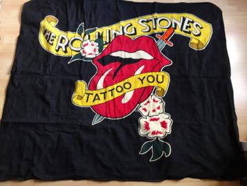 Rolling Stones Concertdeken! Nieuw want nooit gebruikt!! beschikbaar voor biedingen