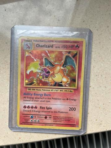 Charizard holo #11 2016, Enlèvement ou Envoi, Comme neuf, Cartes en vrac